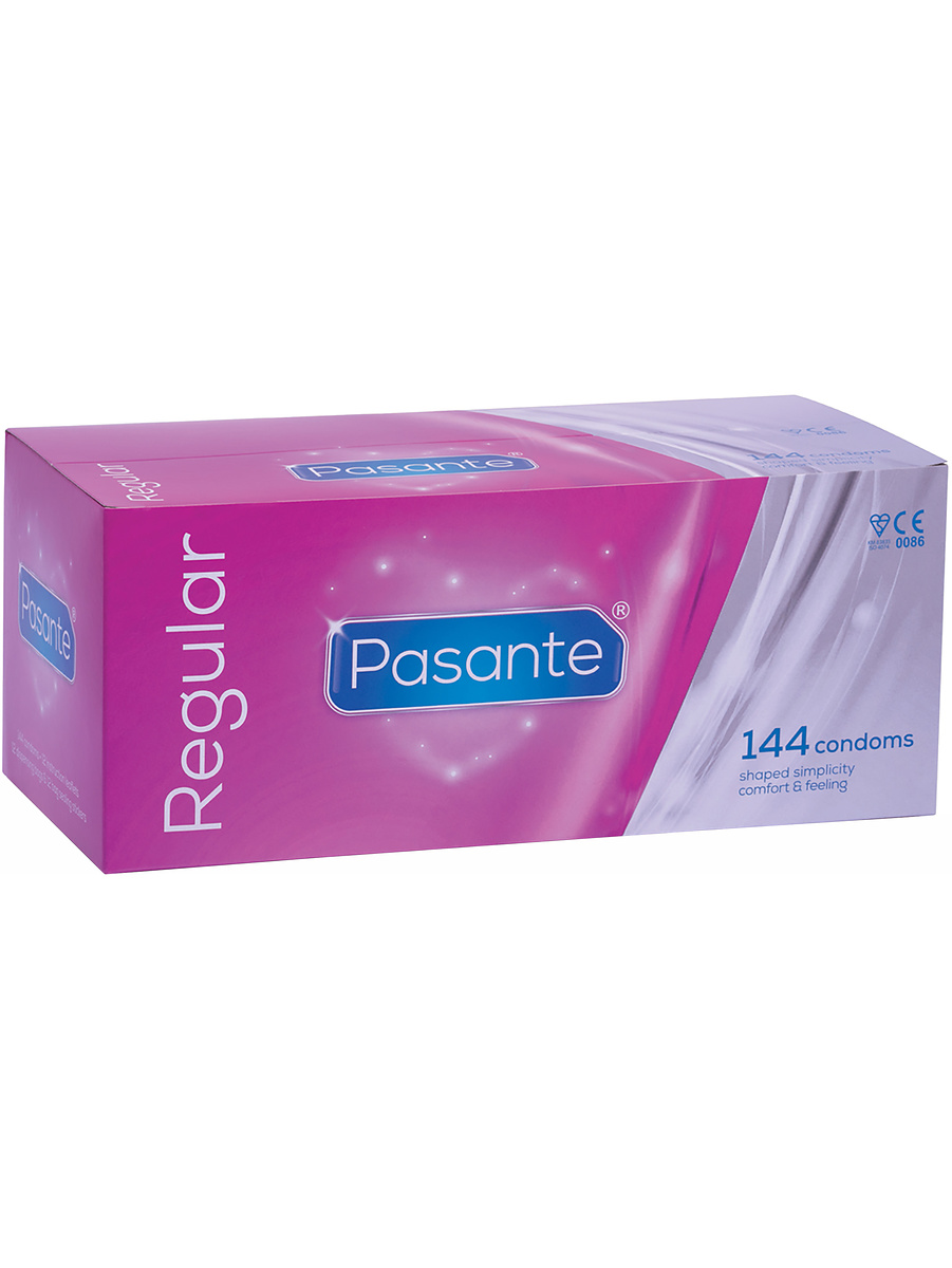 Pasante Regular: Kondomer, 144-pack