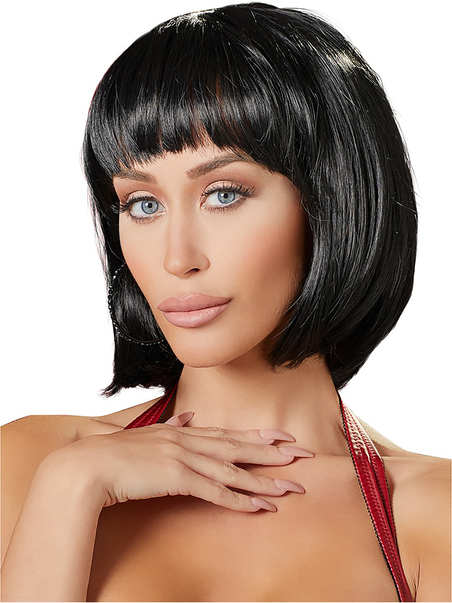 Cottelli Collection: Bob Black Wig | Klitorisvibrator | Intimast