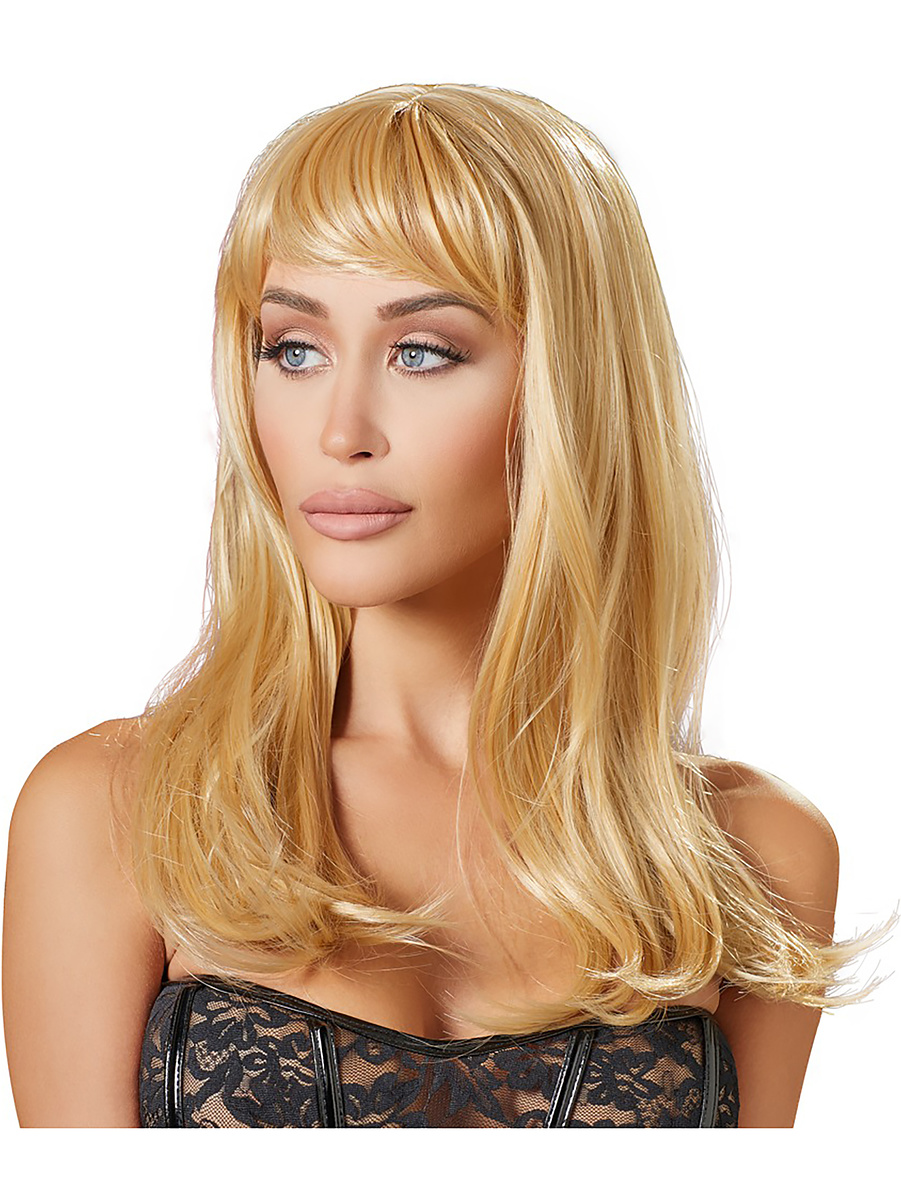 Cottelli Collection: Long Blonde Wig | Analkulor & Kedjor | Intimast