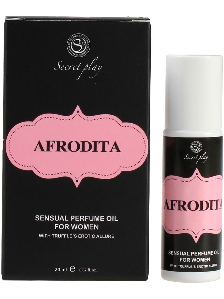 Secret Play: Afrodita, Sensual Perfume Oil for Woman, 20 ml