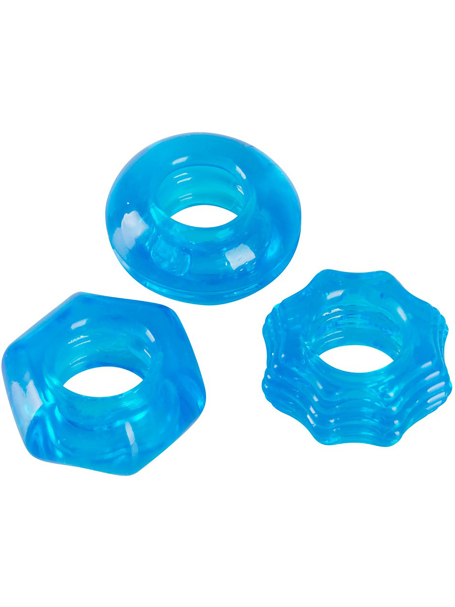 You2Toys: Stretchy Cock Ring Set, 3 pcs