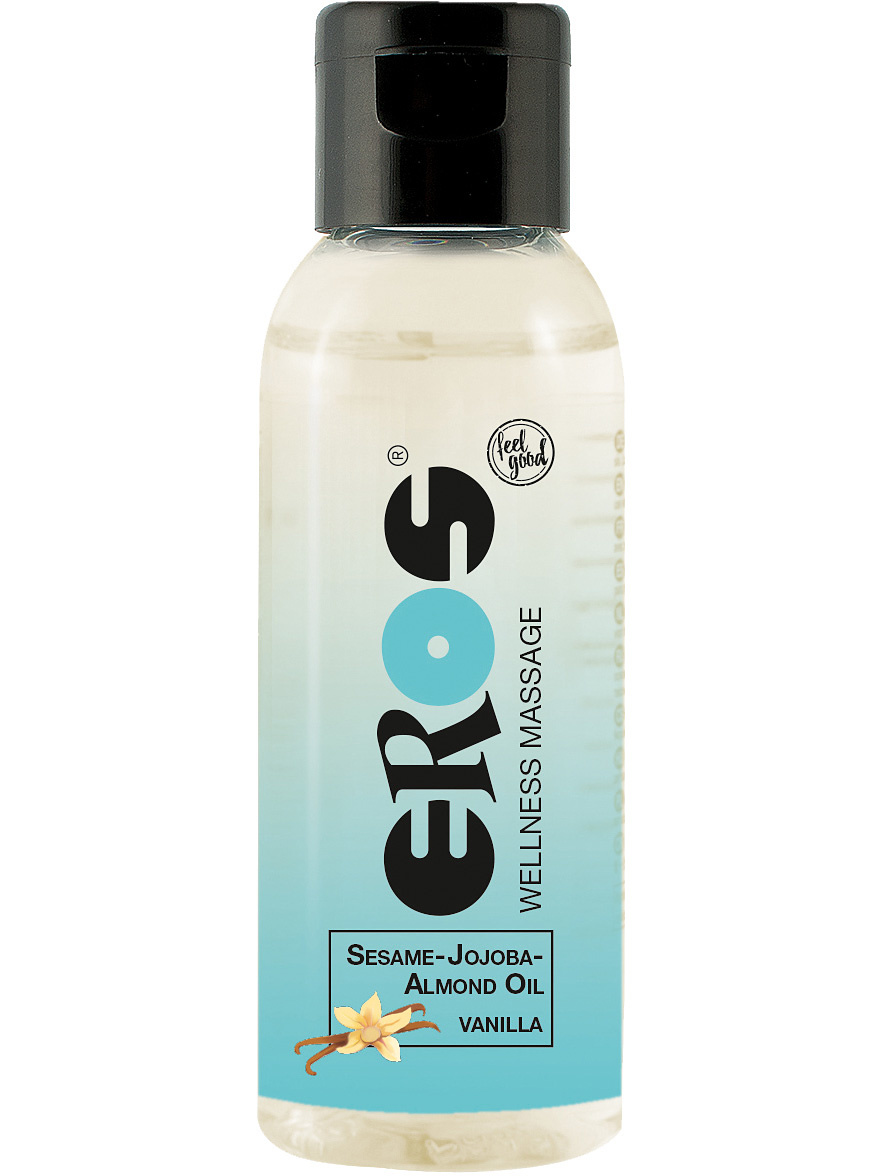 Eros: Wellness Massage, Sesame-Jojoba-Almond Oil Vanilla, 50 ml