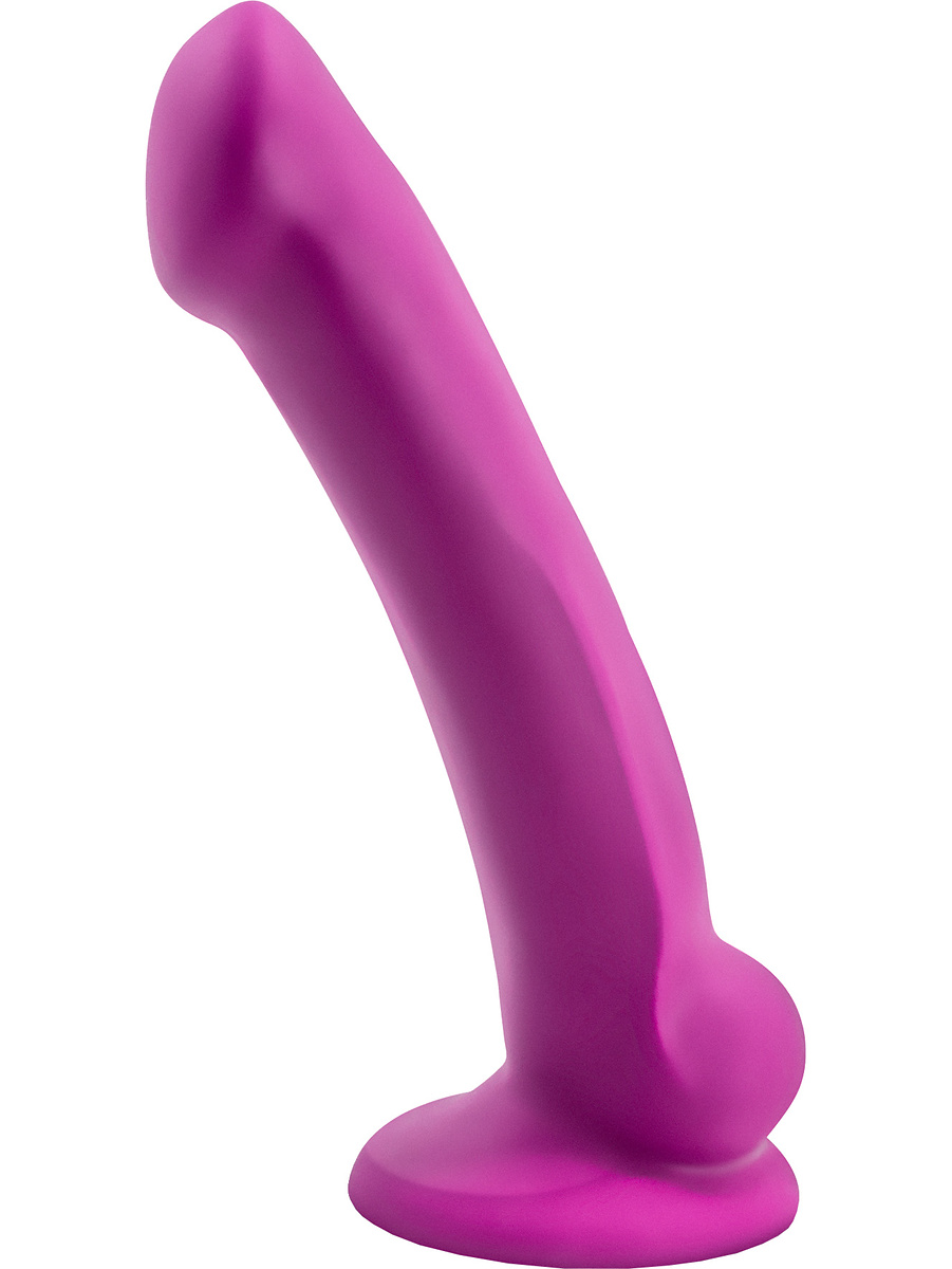 Blush: Avant D9, Platintum Cured Silicone Dildo, lila