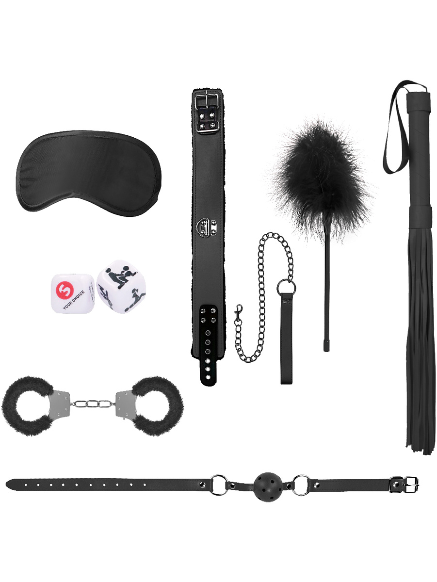 Ouch!: Introductory Bondage Kit #6, svart | Strap-ons | Intimast