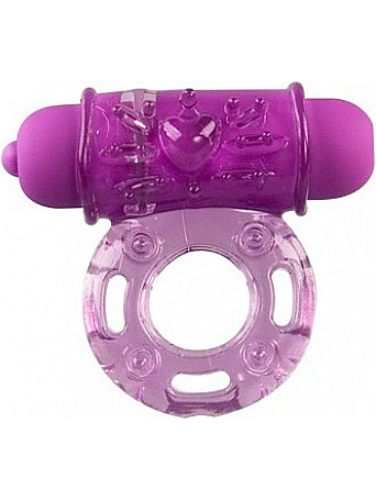 Shots Toys: Vibrating Bullet Ring, lila