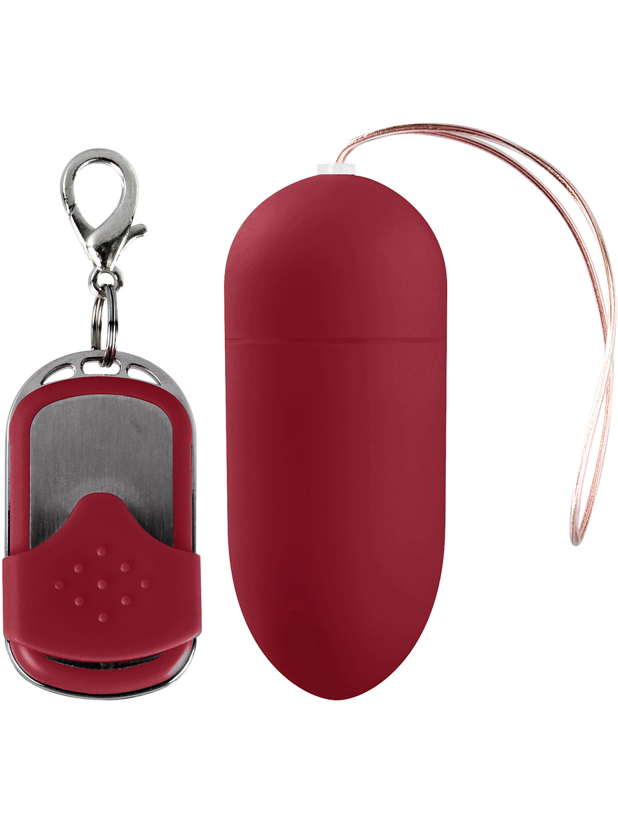 Shots Toys: Wireless Vibrating Egg, stor, röd | Klitorisvibrator | Intimast