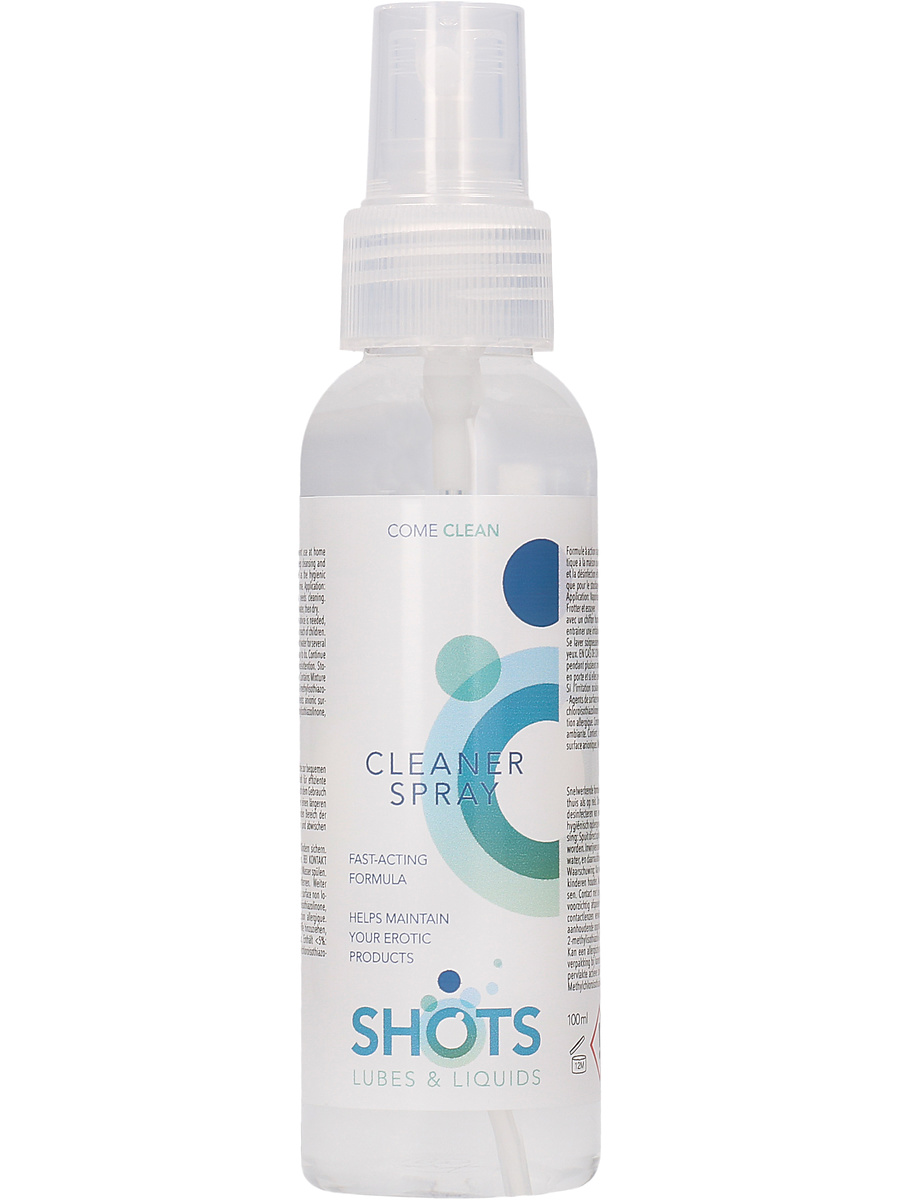 Shots Lubes & Liquids: Cleaner Spray, 100 ml | Analpluggar | Intimast