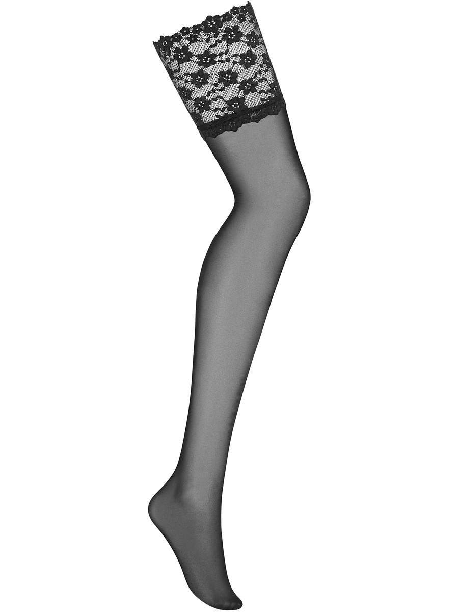 Obsessive: Letica Stockings, svart | Strap-ons | Intimast