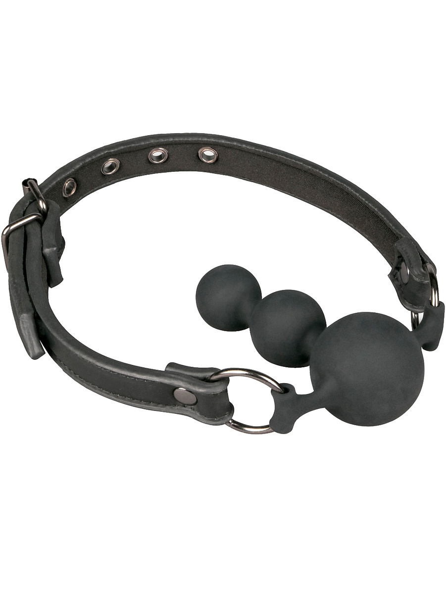 EasyToys: Pecker Gag, Triple Ball Silicone Gag | Penisöverdrag | Intimast