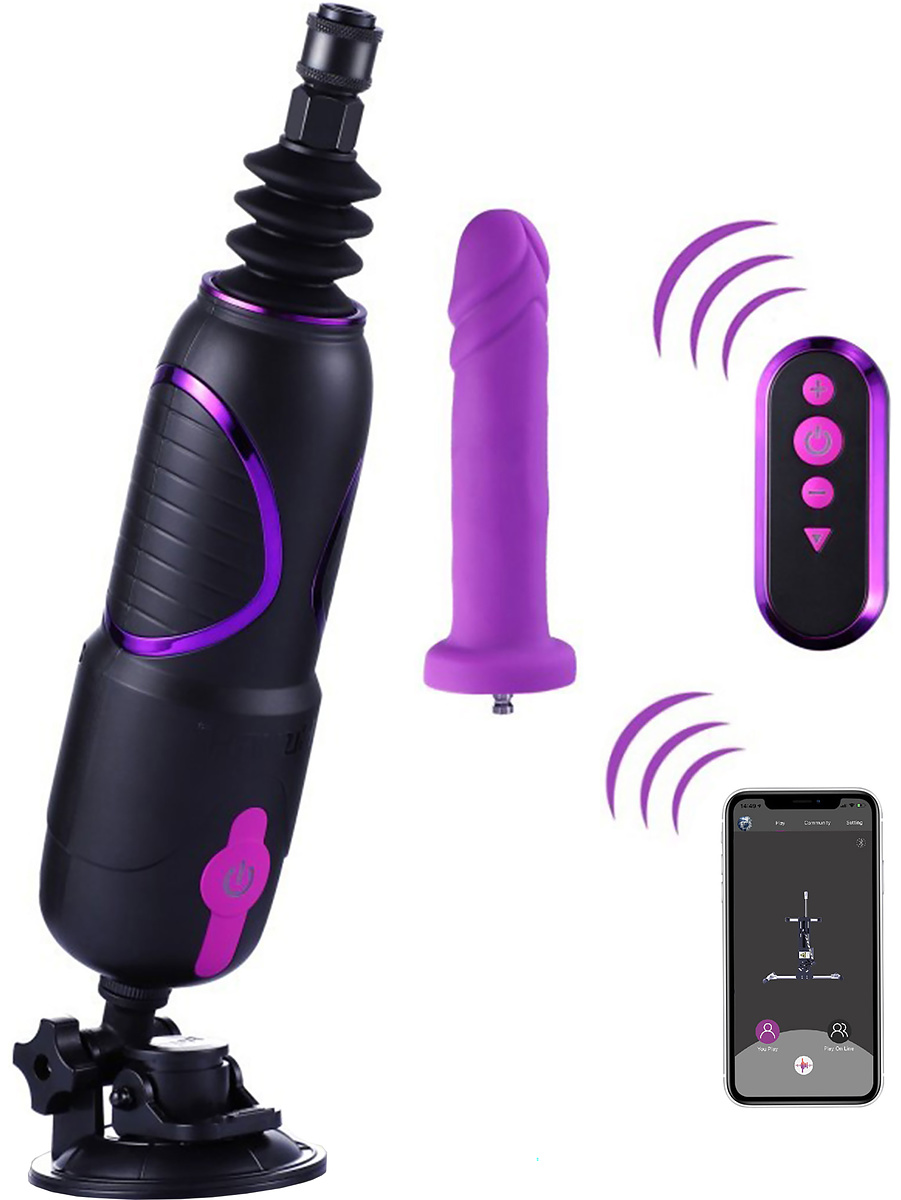 Hismith: Pro Traveler 2.0, Portable Sex Machine with Remote | Glidmedel | Intimast