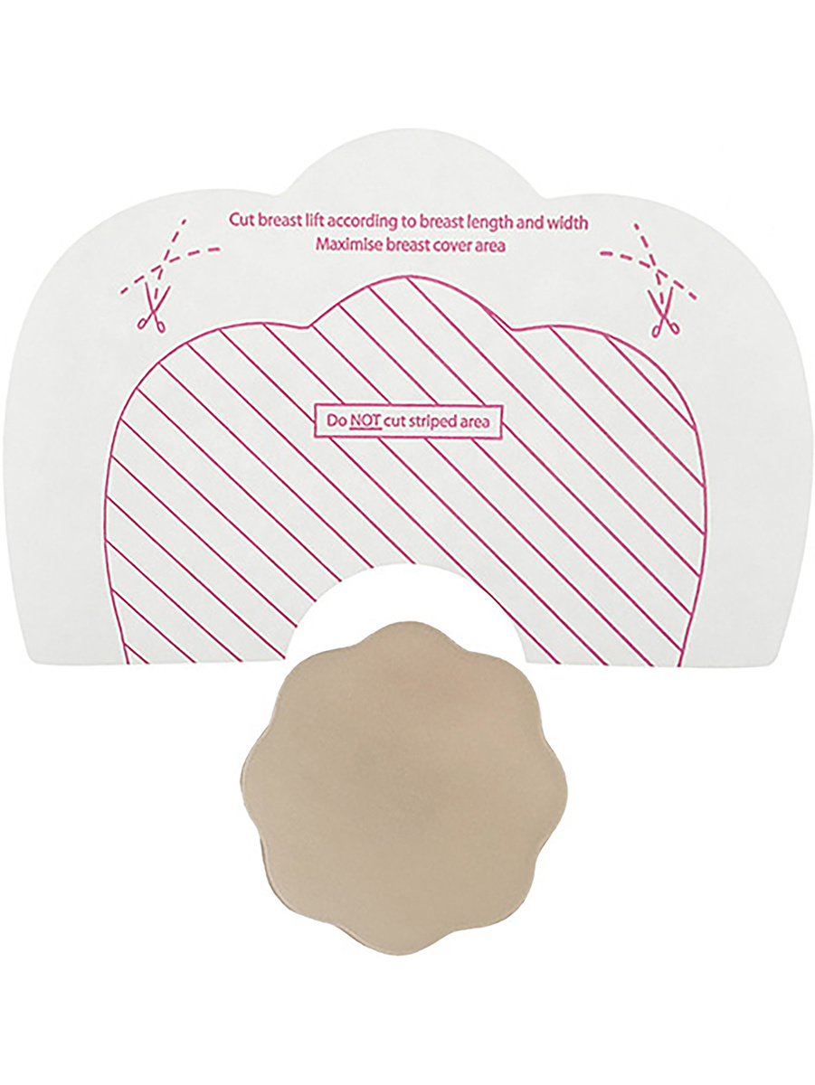 Bye Bra: Breast Lift Tape + Fabric Nipple Covers