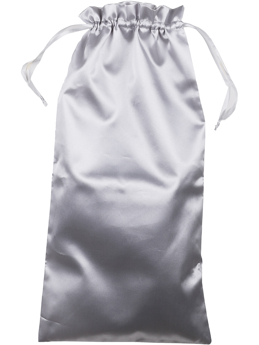 Satin förvaringspåse, 45 x 19.5 cm, silver | Underkläder | Intimast