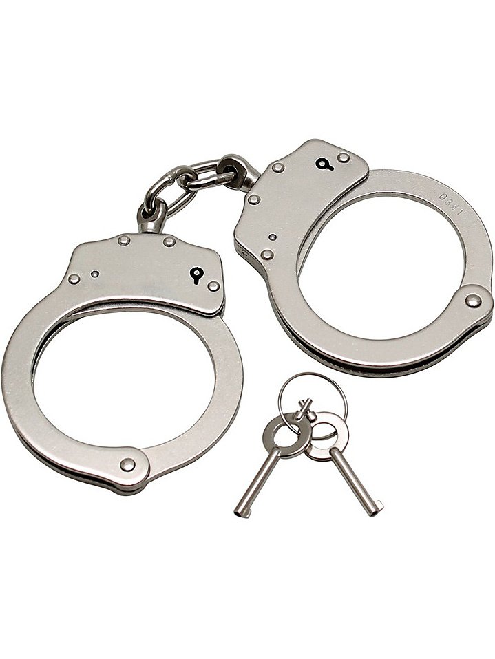 Rimba: Metal Police Handcuffs, Extra Heavy
