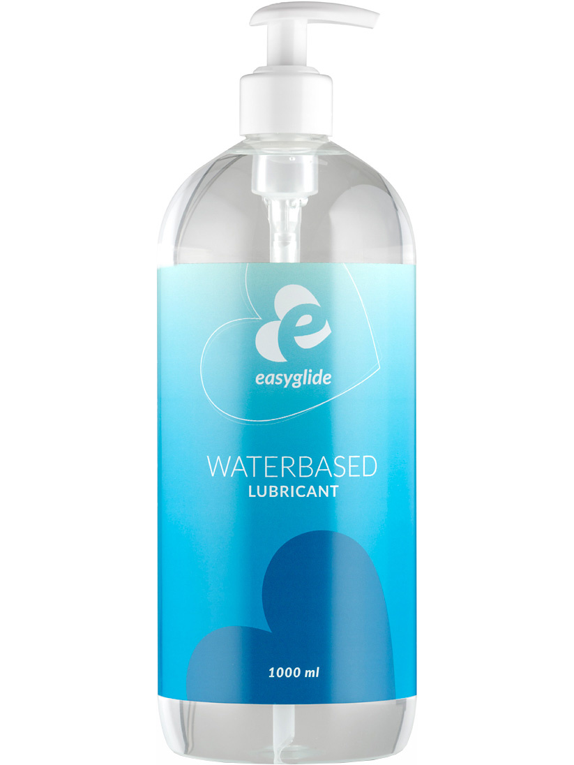 EasyGlide: Waterbased Lubricant, 1000 ml | Klitorisvibrator | Intimast