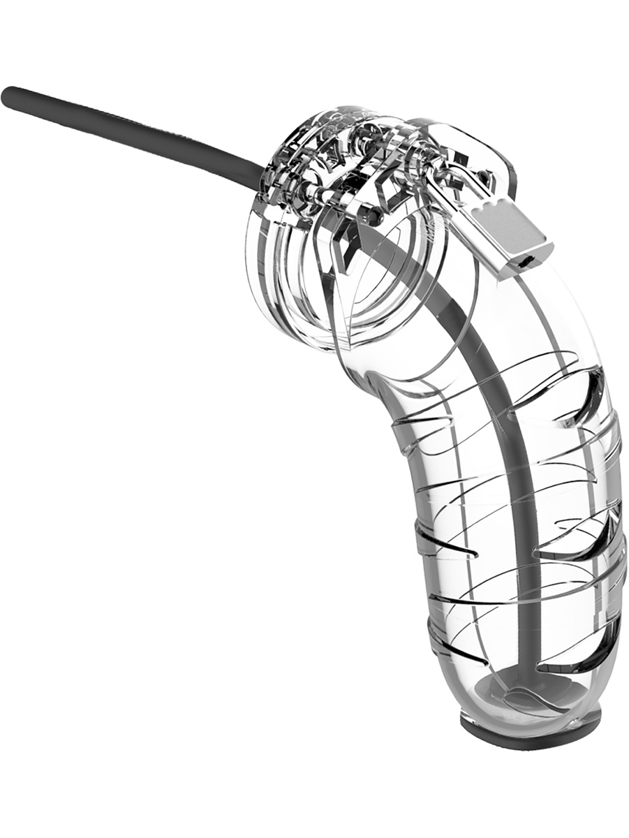 ManCage: Model 17 with Urethal Sounding, 14 cm, transparent | Klitorisvibrator | Intimast