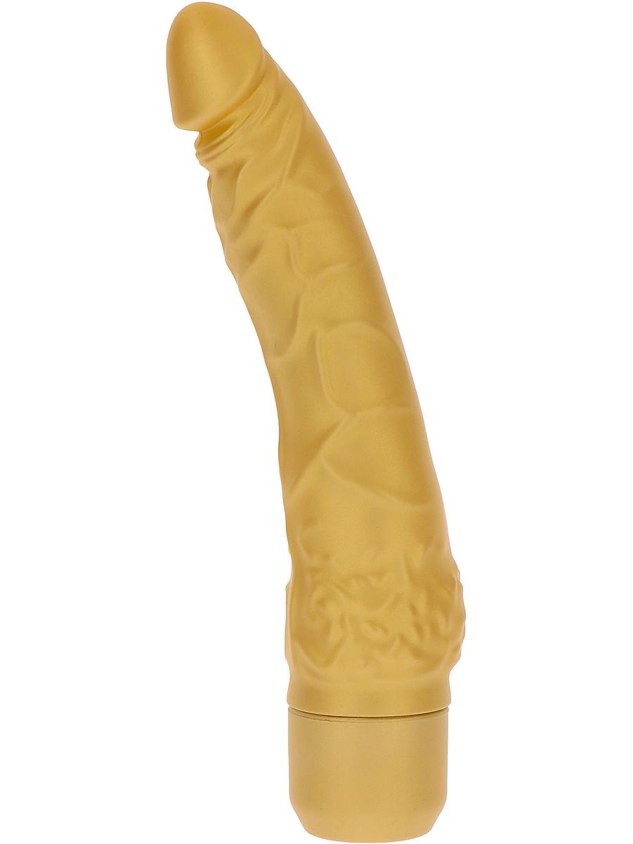 Toy Joy: Gold Dicker, Slim Vibrator
