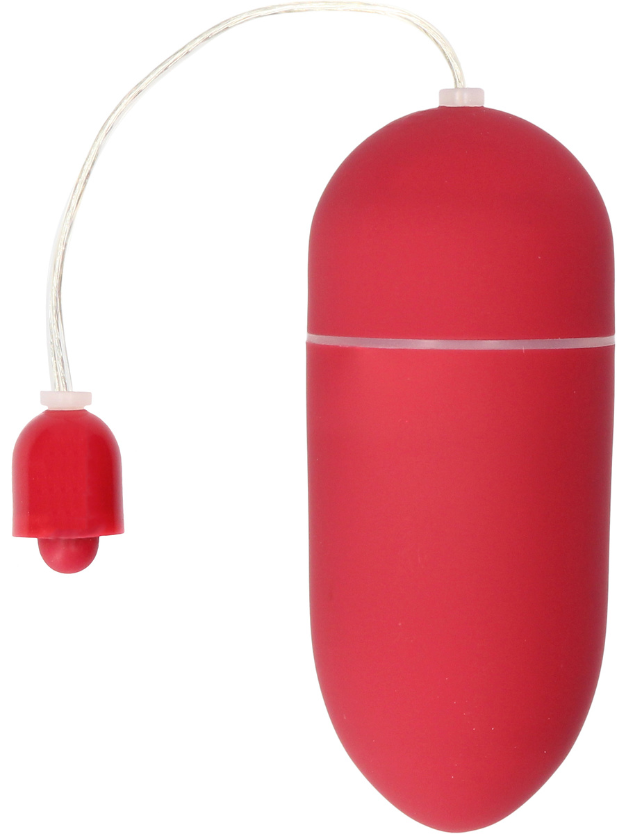 Shots Toys: Vibrating Egg, 10 Speed, röd | Glidmedel | Intimast