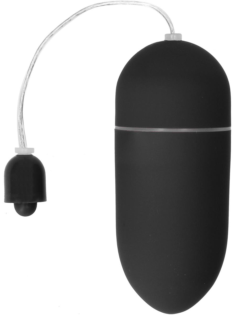 Shots Toys: Vibrating Egg, 10 Speed, svart | G-punktsvibrator | Intimast