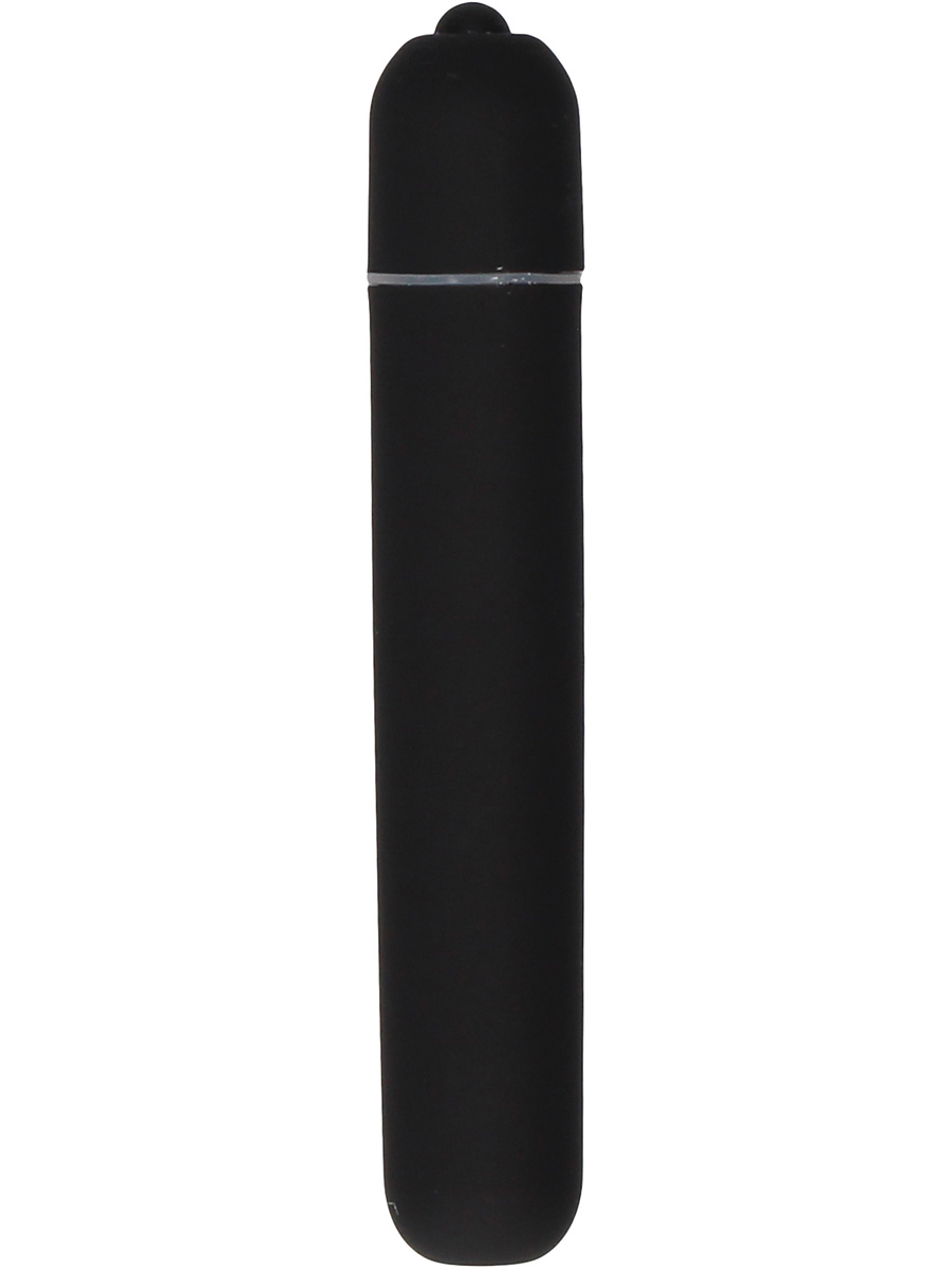 Shots Toys: Bullet Vibrator, Extra Long, svart