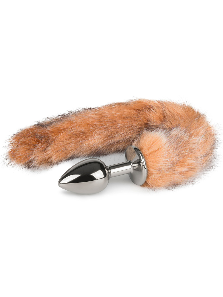 EasyToys: Fox Tail Plug No. 7, small, silver/brun | Strap-ons | Intimast