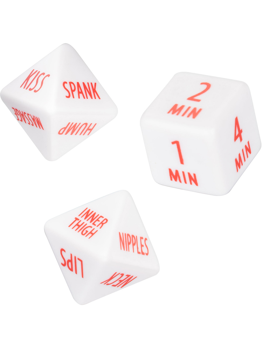 California Exotic: Tempt & Tease Dice | Analleksaker | Intimast