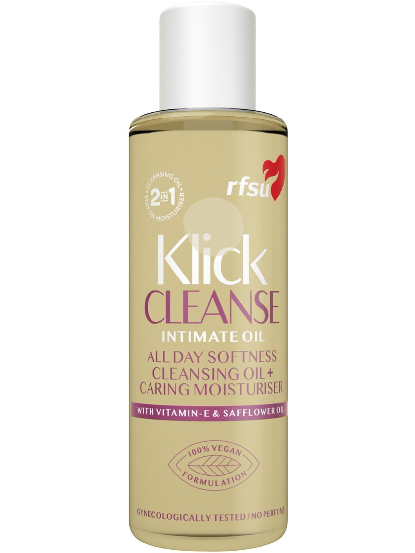 RFSU Klick: Cleanse Intimate Oil, 100 ml