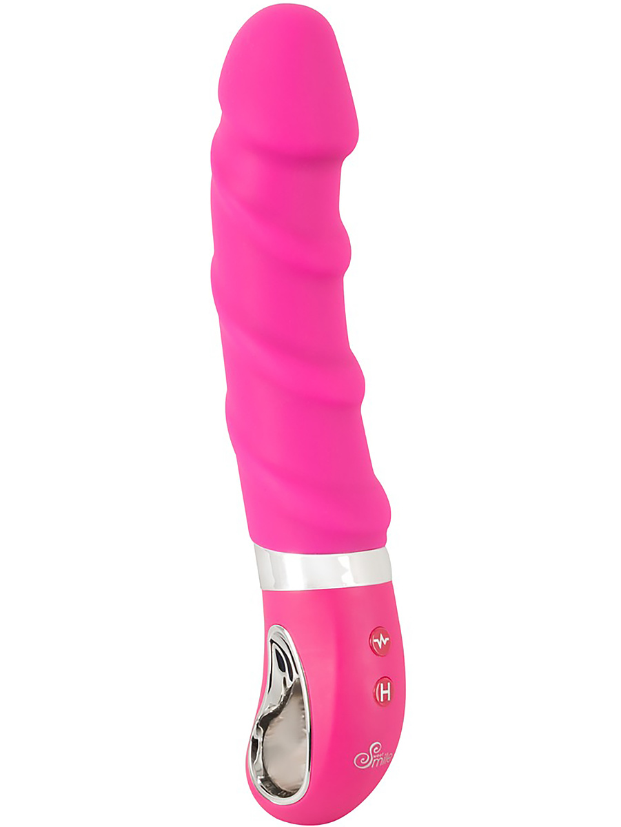 Sweet Smile: Warming Soft Vibrator, rosa | Underkläder | Intimast