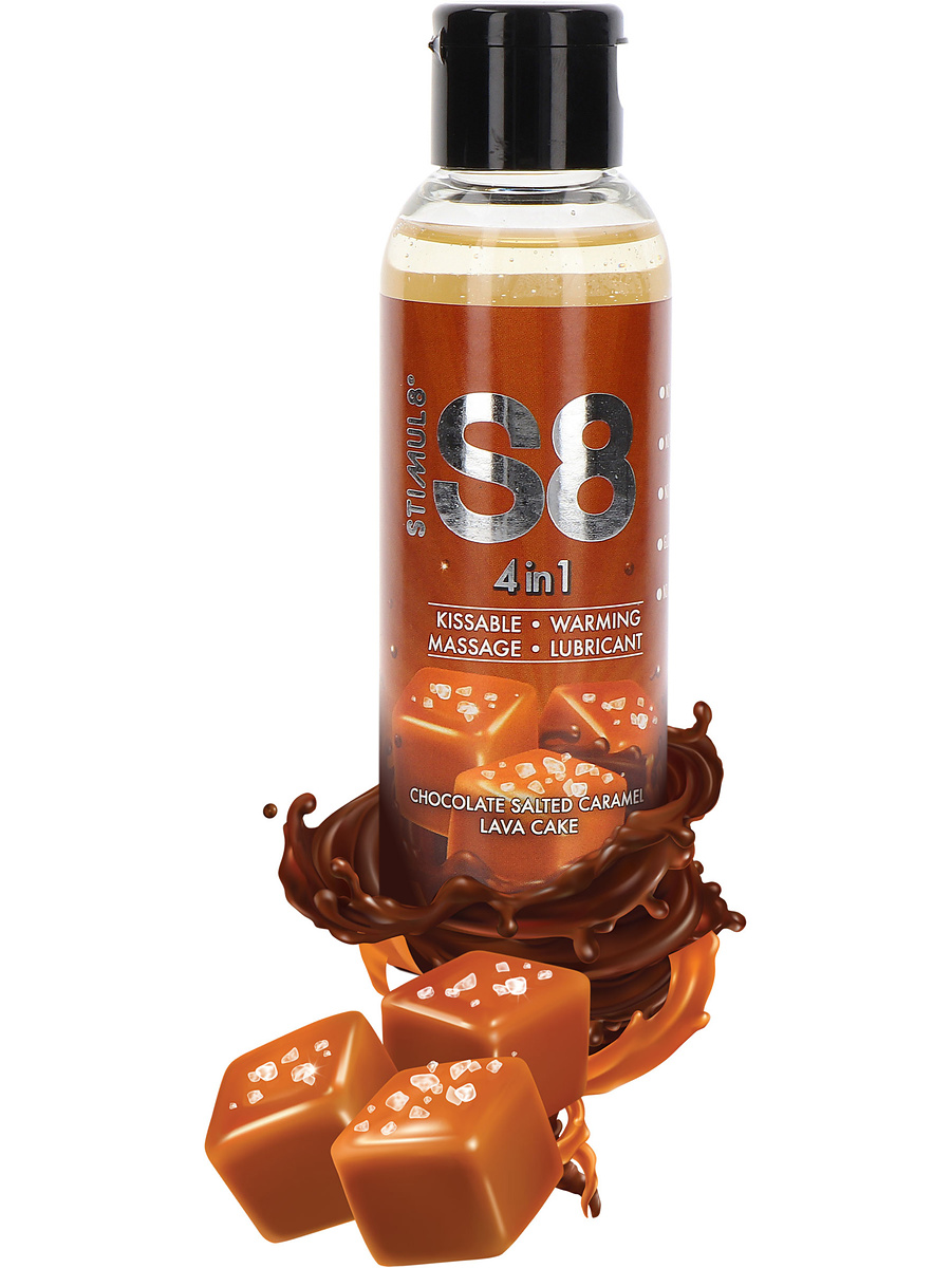 Stimul8: S8 4-in-1 Dessert Lube, Chocolate/Caramel, 125 ml | Elektrosex & Doktorslekar | Intimast