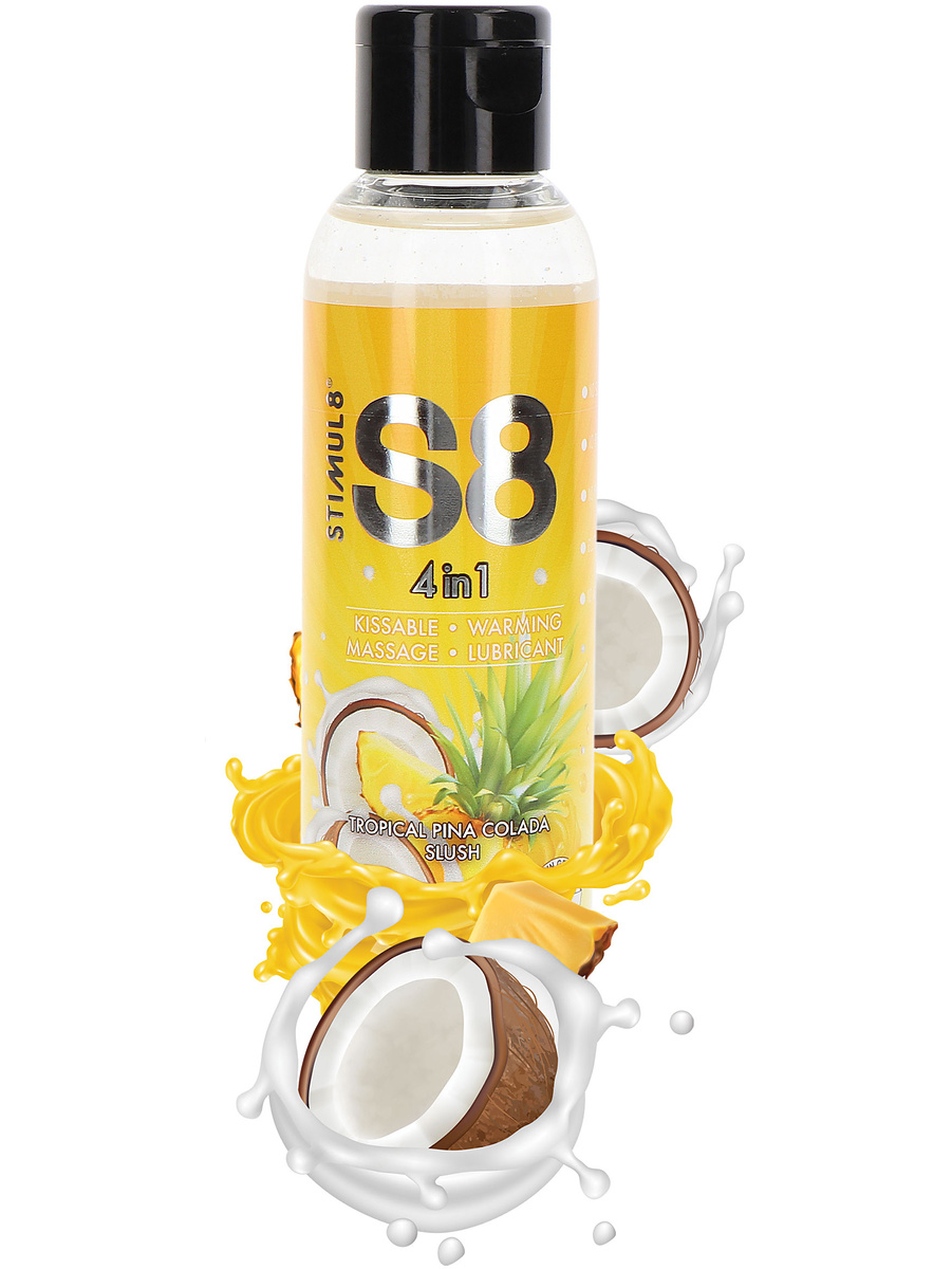 Stimul8: S8 4-in-1 Dessert Lube, Tropical Pina Colada, 125 ml