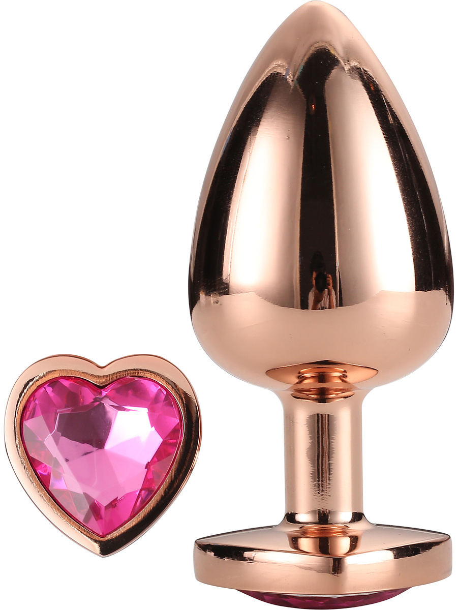 Dream Toys: Gleaming Love, Rose Gold Plug, medium | Julklappstips | Intimast