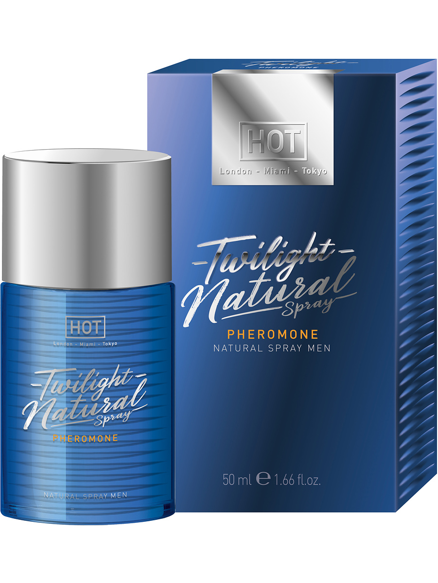 Hot: Twilight Pheromone, Natural Spray Men, 50 ml | Realistisk Dildo | Intimast