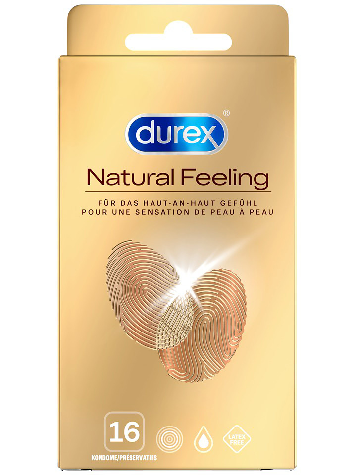 Durex: Natural Feeling, 16-pack | Kondomer | Intimast