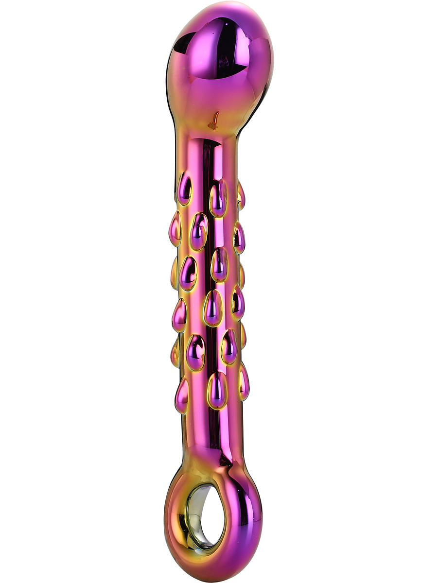 Dream Toys: Glamour Glass, Ribbed G-Spot Dildo | Intimrakning | Intimast