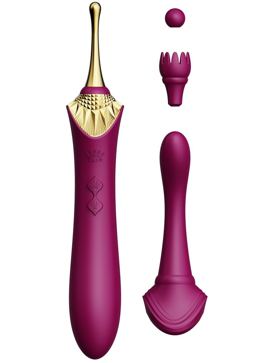 Zalo: Bess, Clitoral Vibrator, lila | Dildo med Sugpropp | Intimast