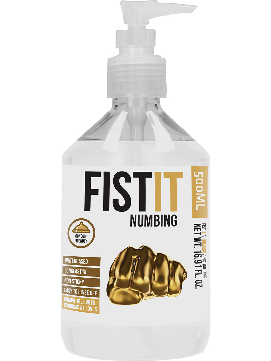 Pharmquests: Fistit, Numbing with Pump, 500 ml | Onanileksaker | Intimast