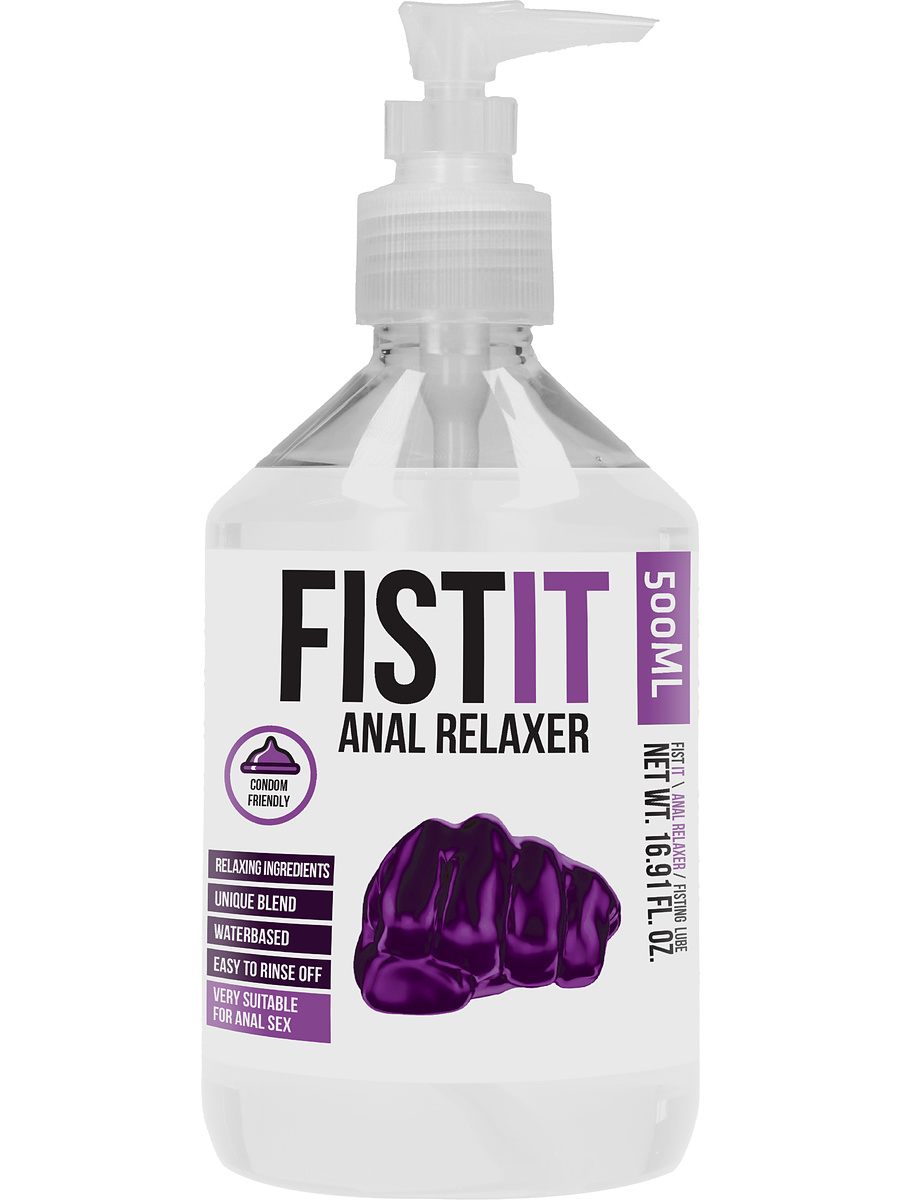 Pharmquests: Fistit, Anal Relaxer with Pump, 500 ml