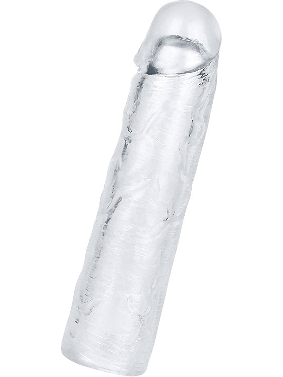 LoveToy: Flawless Clear, Penis Sleeve + 5 cm | Underkläder | Intimast