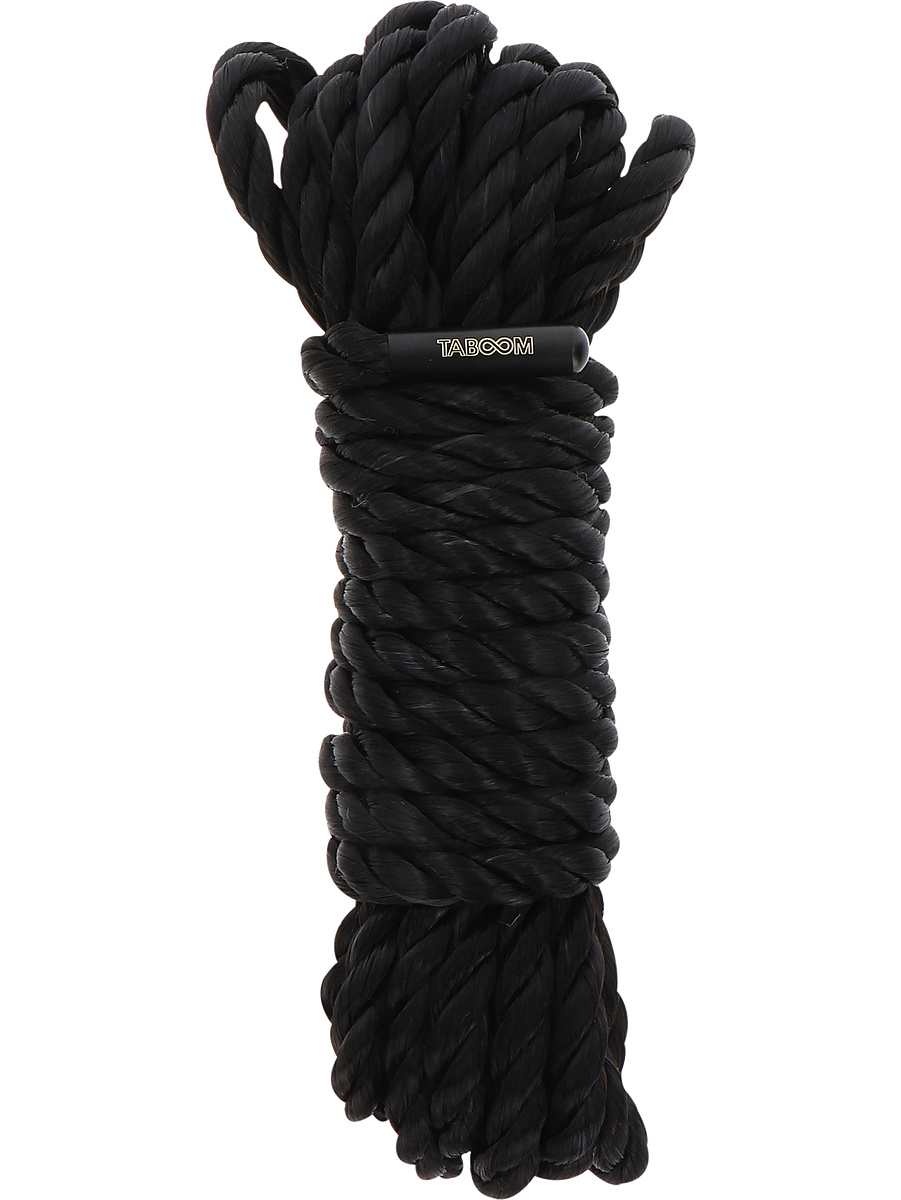 Taboom: Bondage Rope, 5m, svart | Underkläder | Intimast