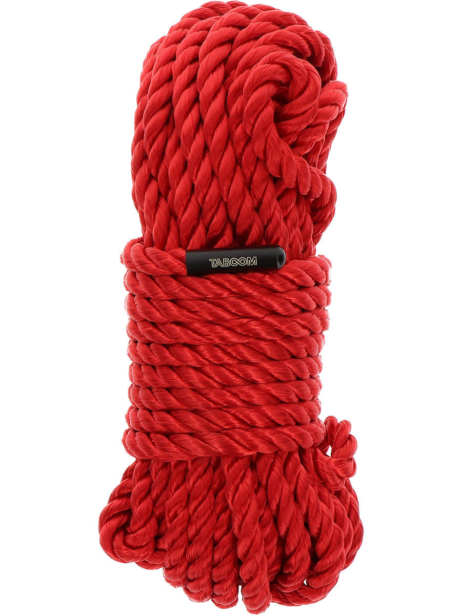 Taboom: Bondage Rope, 10m, röd | G-punktsvibrator | Intimast
