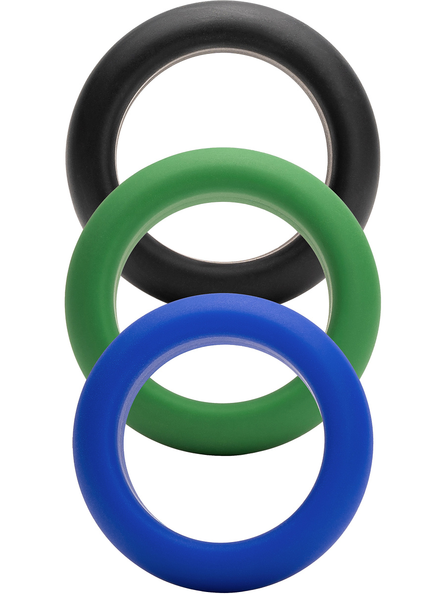Je Joue: Silicone Cock Ring, 3-pack