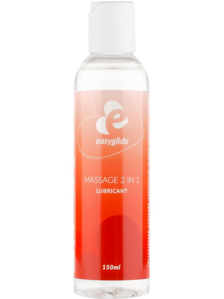 EasyGlide: 2 in 1, Waterbased Massage Lubricant, 150 ml