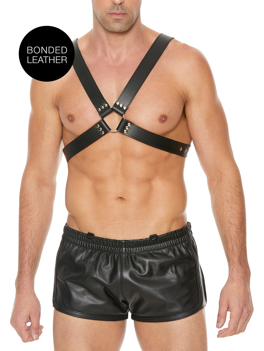 Ouch!: Men's Large Buckle Harness, One Size | Strap-ons | Intimast