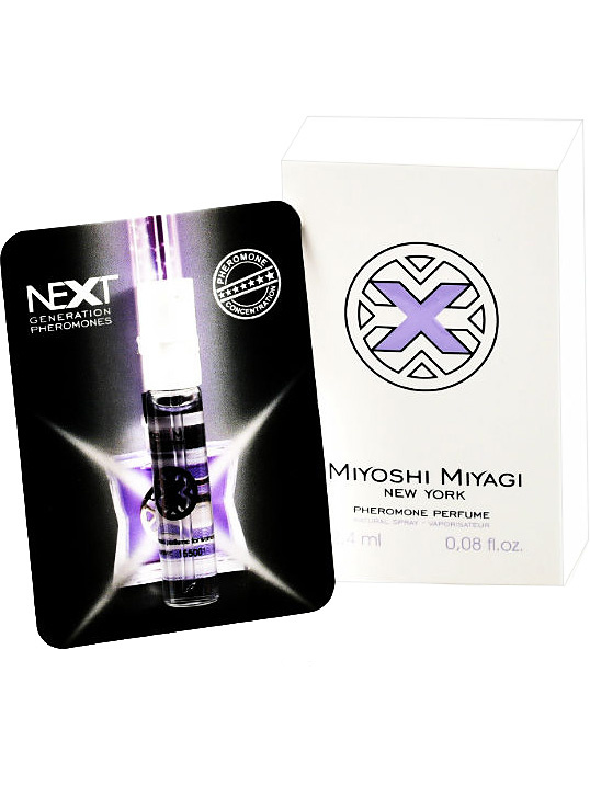 Miyoshi Miyagi: Next X, Woman Pheromone Perfume, 2.4 ml | Strap-ons | Intimast
