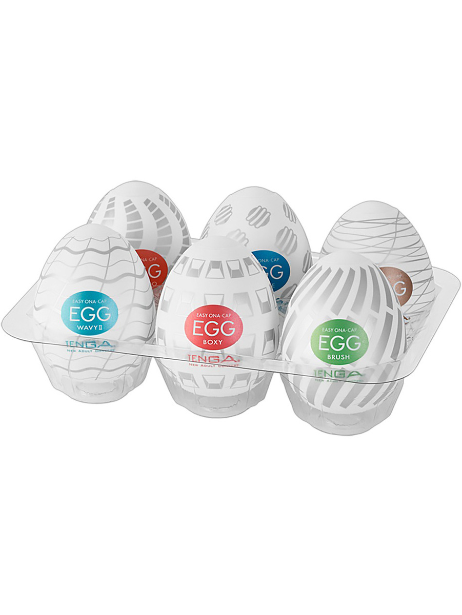 Tenga Egg: Variety Pack New Standard, 6-pack | Penisöverdrag | Intimast