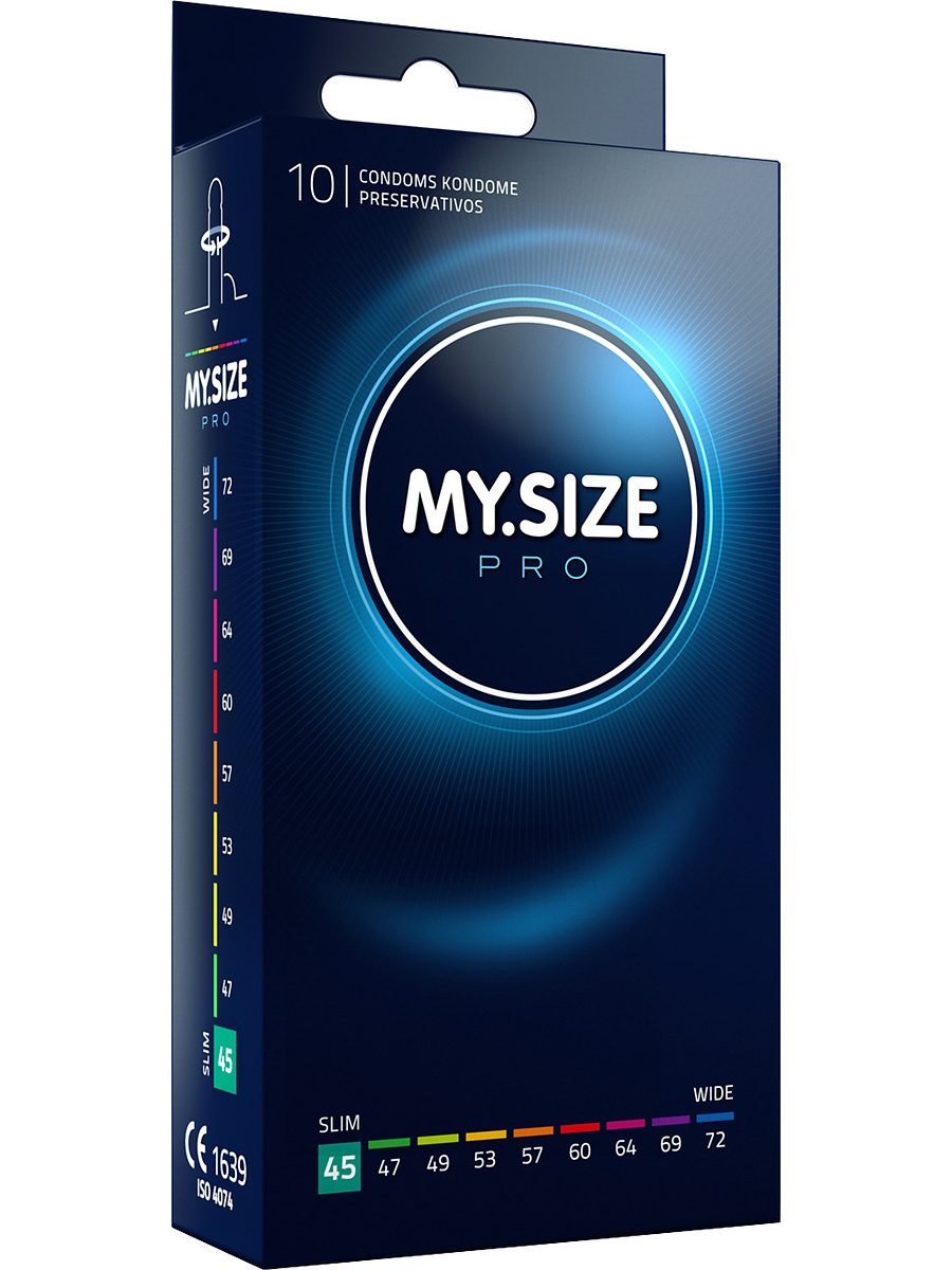 My.Size Pro: Kondomer 45mm, 10-pack | Accessoarer | Intimast