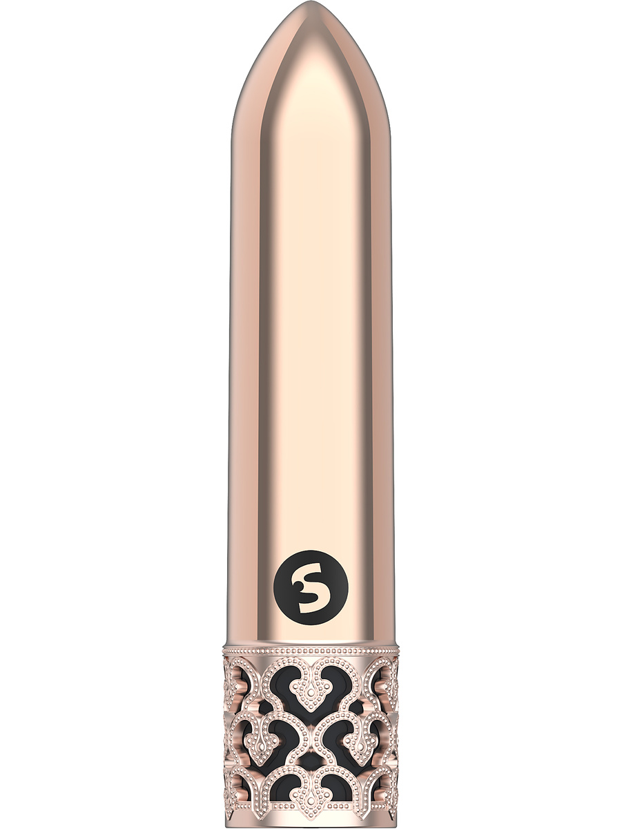 Royal Gems: Glitz, 10 Speed Rechargeable Bullet, rosé | Onanileksaker | Intimast