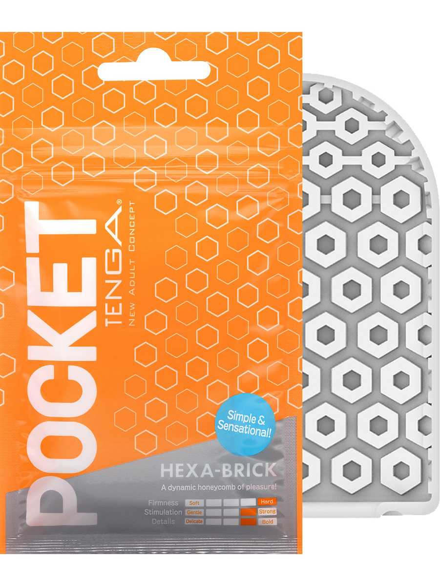 Tenga: Pocket Stroker, Hexa-Brick