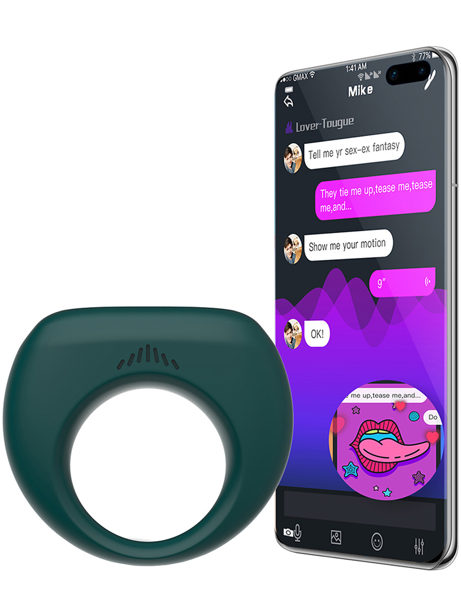 Magic Motion: Dante II, App-Controlled Wearable Ring | Exklusiv Vibrator | Intimast