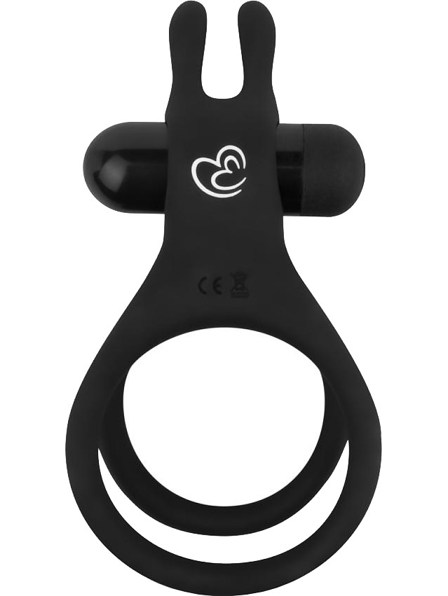 EasyToys: Share Ring, Double Vibrating Cock Ring with Rabbit Ears | Strap-ons | Intimast