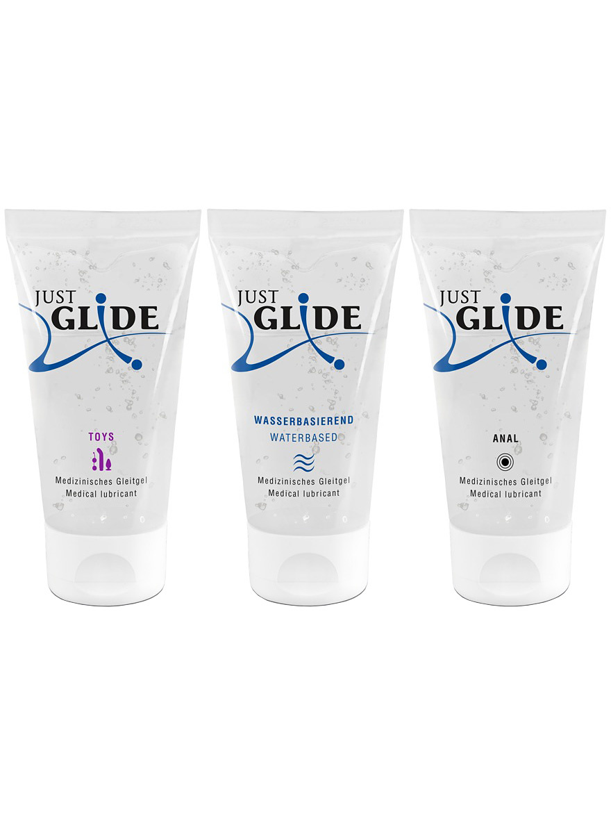 Just Glide: Glidmedel Set, 3x50 ml